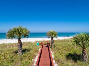 path leading to the beach