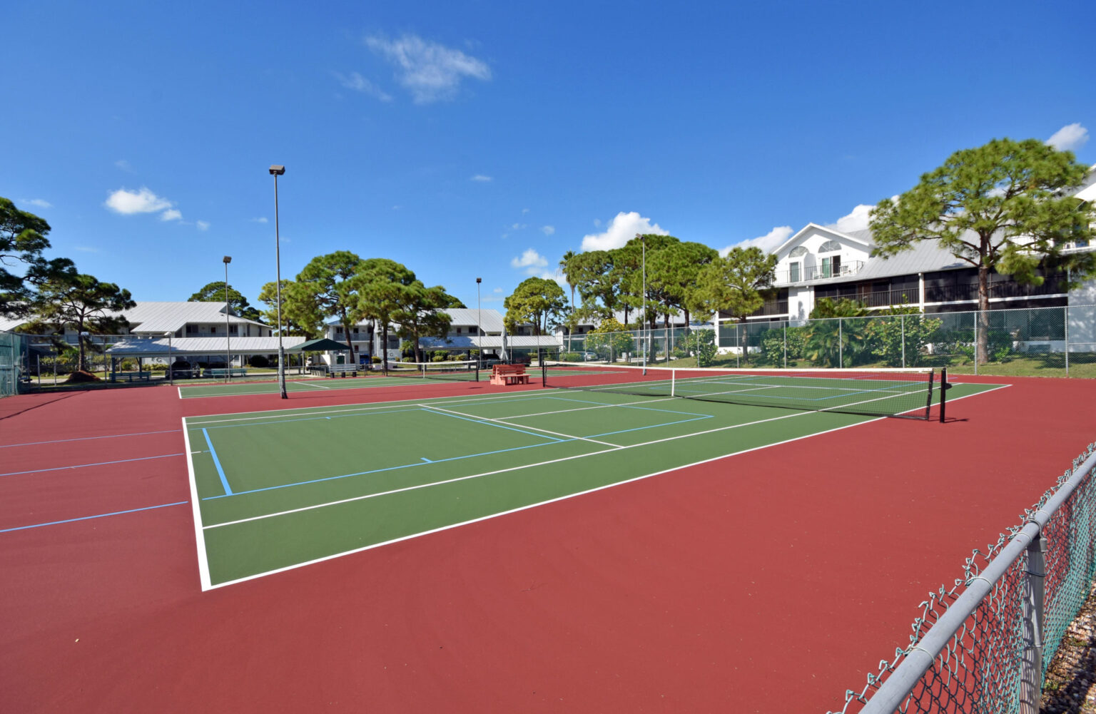 tennis courts