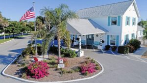 Englewood Beach Villas clubhouse building