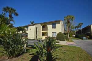 Manasota Beach Gardens 2 story condominium building