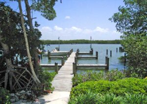 sea oats intracoastal boat dock